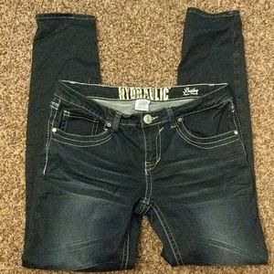Hydraulic super skinny jean